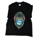 Men's Gorilla With Headphones T-shirt